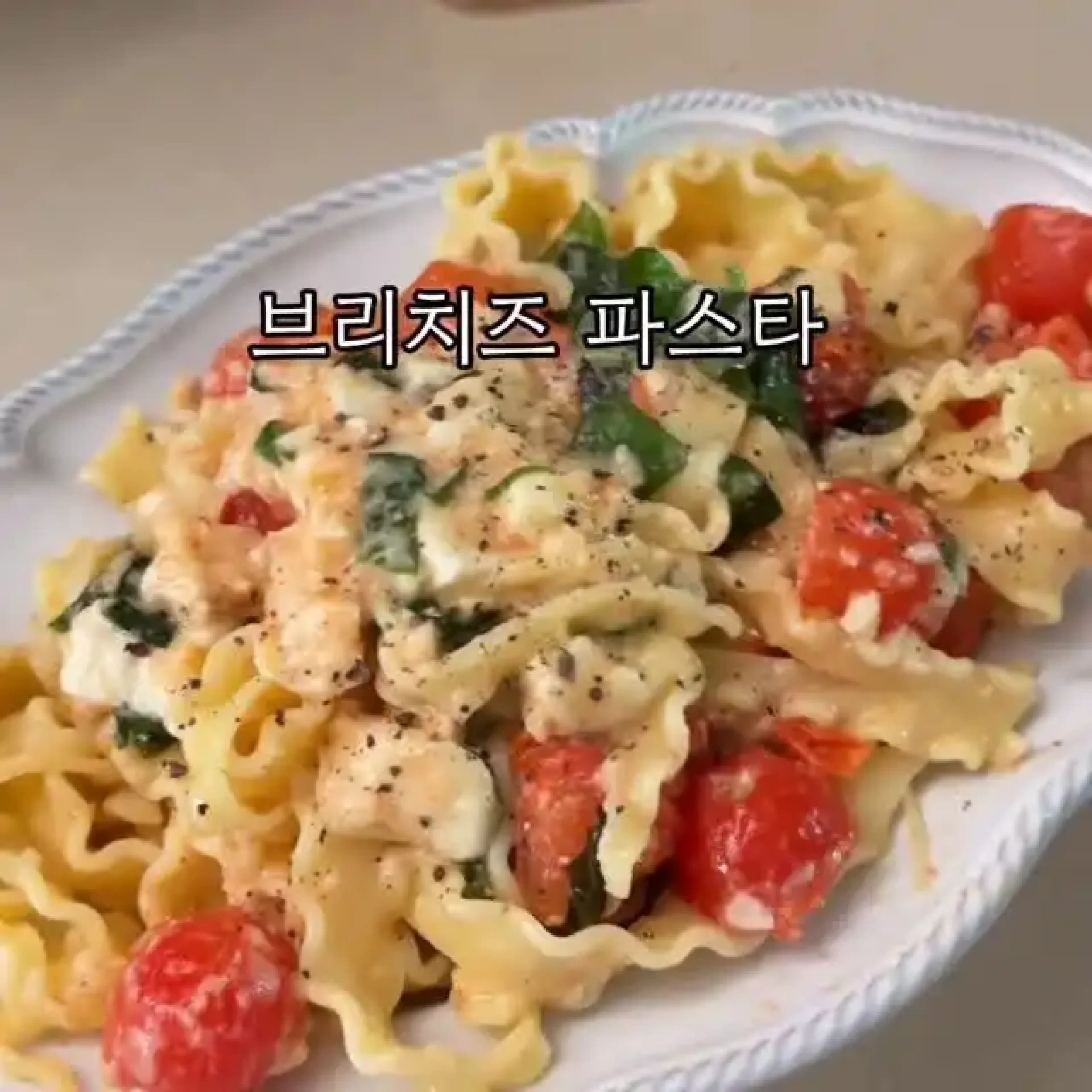 브리치즈 파스타
