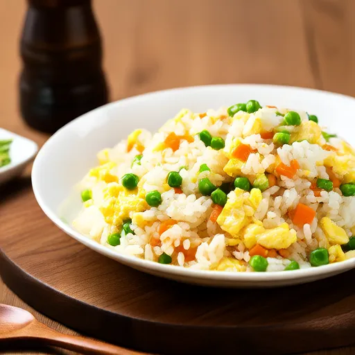 Arroz Frito com Legumes Simples
