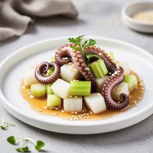 Daikon and Celery Appetizer Salad