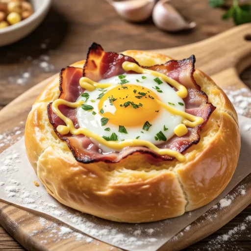 Egg Hole Bread