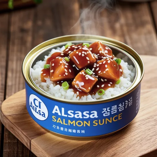 CJ Alaska Salmon Canned Universal Salmon Sauce