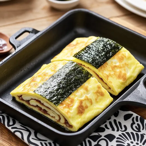 Rolled Seaweed Tamagoyaki