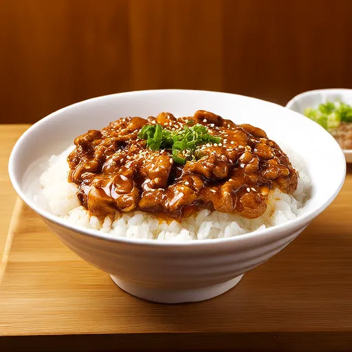 Tigela de Arroz com Ovo e Molho de Soja