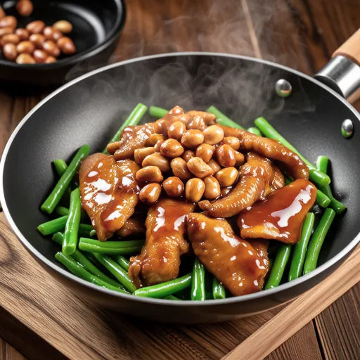 Chicken Breast & Green Beans Stir-fry
