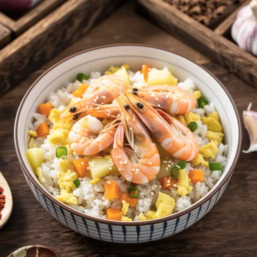 Simple Shrimp Fried Rice