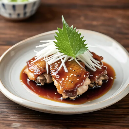 Chicken with Grated Daikon