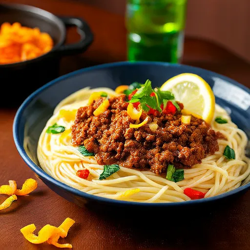 辣味優格肉醬義大利麵