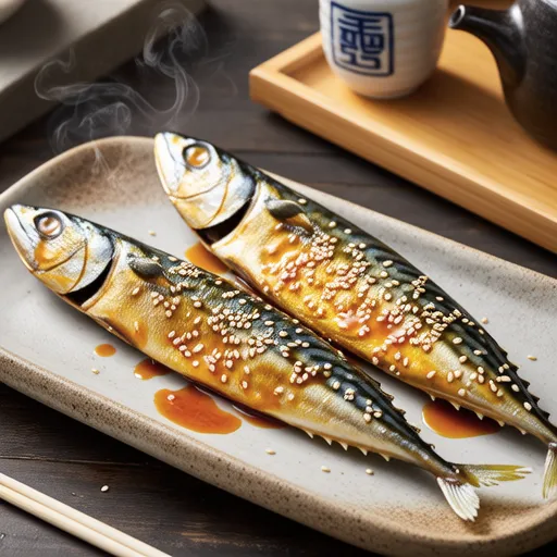 Rikyu-yaki (Grilled Sesame-coated Fish)