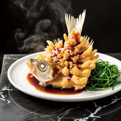 Pan-fried Yellowtail with Scallion Sauce