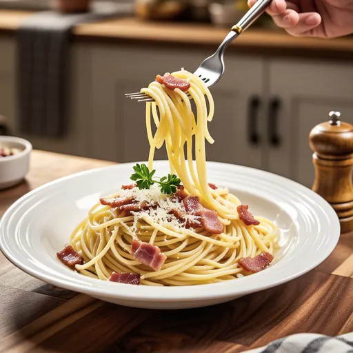 Aglio e Olio Bacon Pasta