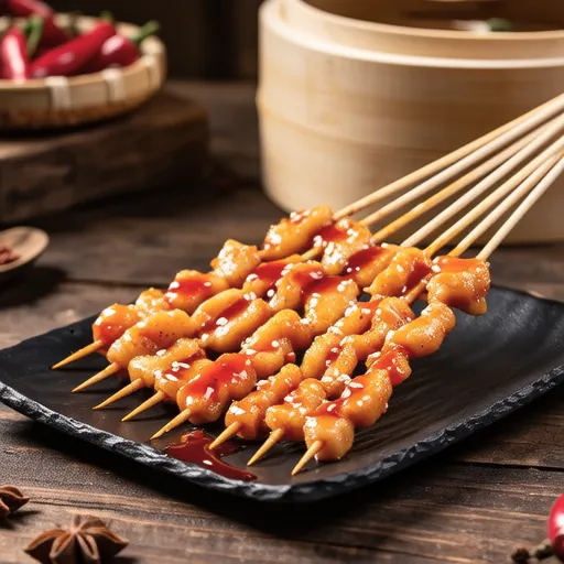 Tteok Skewers with Leftover Rice Cakes