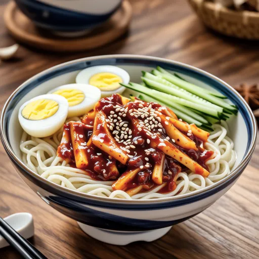Kimchi Bibim Noodles