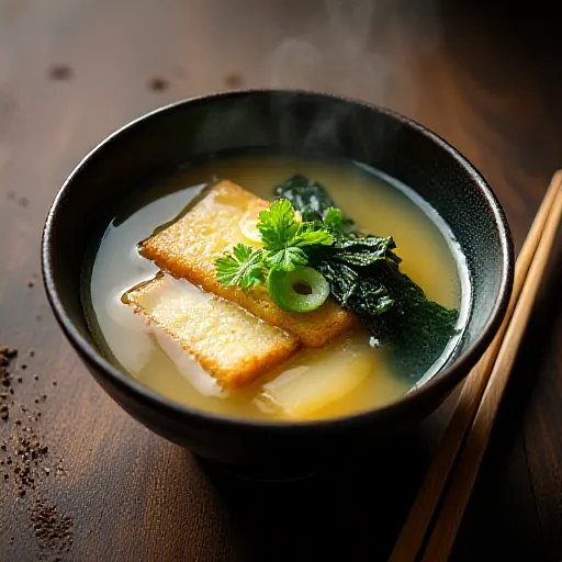 White Dashi Miso Soup