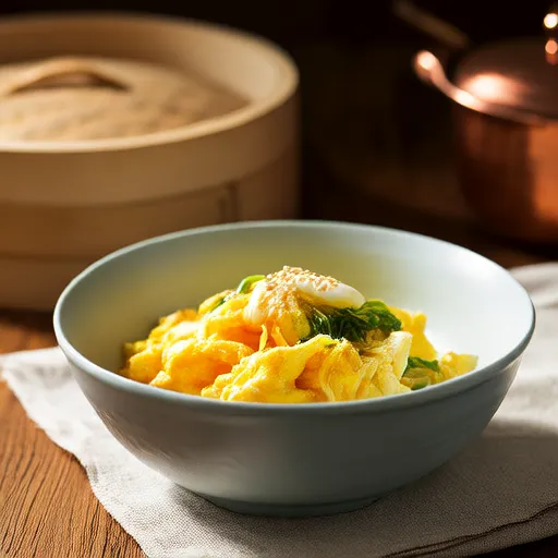 Frittata di cavolo al vapore