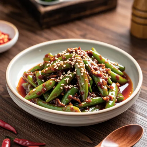 Gochu Doenjang Muchim (Spicy Soybean Paste Salad)