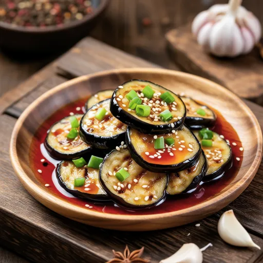 Grilled Eggplant Salad