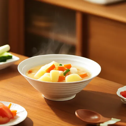簡単な野菜スープ