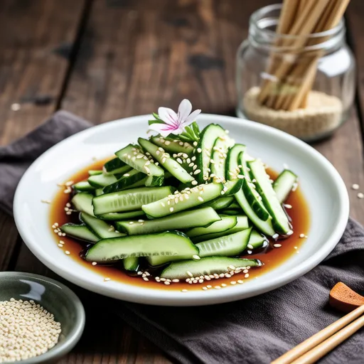 Cucumber Salad with Whole Grain Mustard