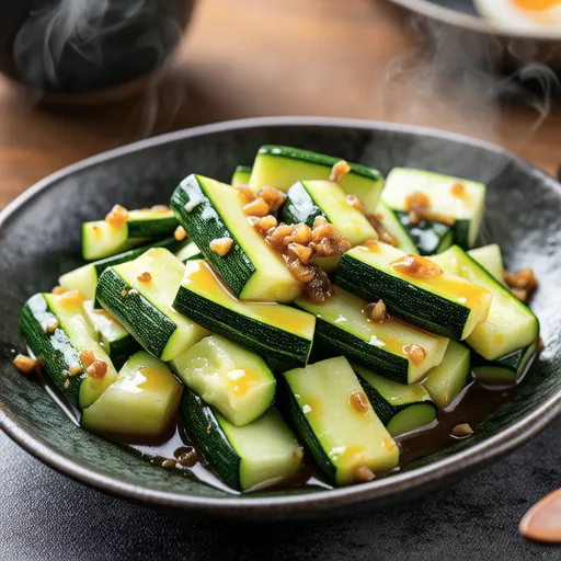 Zucchini Stir-fry with Butter and Salted Kombu