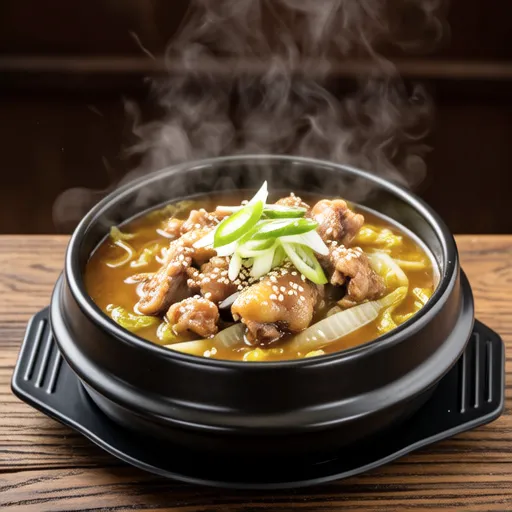 Baechu Dakguk (Cabbage Chicken Soup)