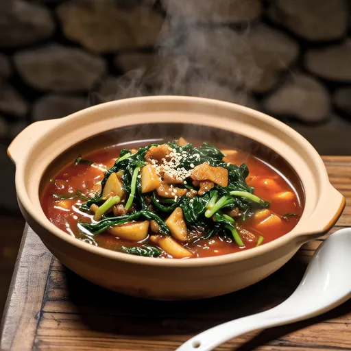 Siraegi Jjageuli (Korean Dried Radish Greens Stew)