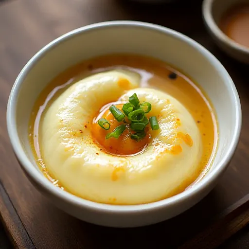 Chinese Steamed Egg Custard