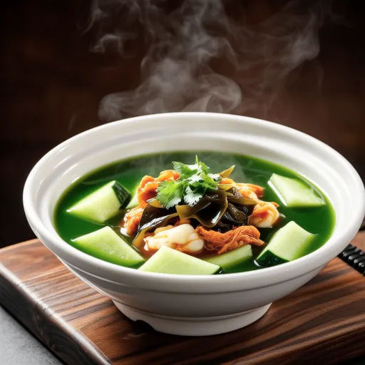 Zucchini Kimchi Soup
