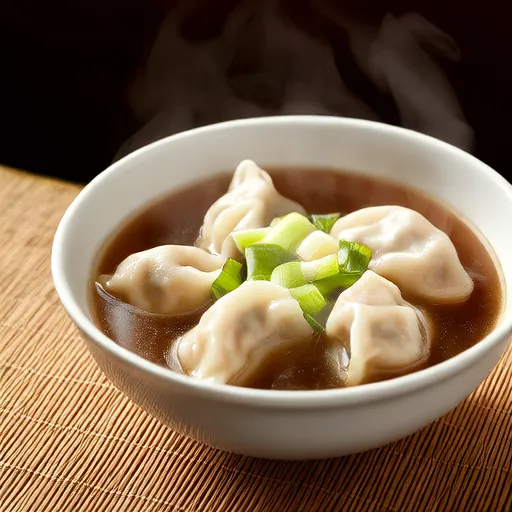 年糕湯與餃子