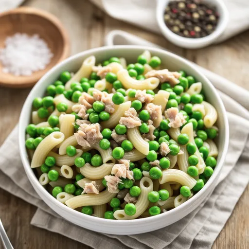 Pea Sprout Macaroni Salad