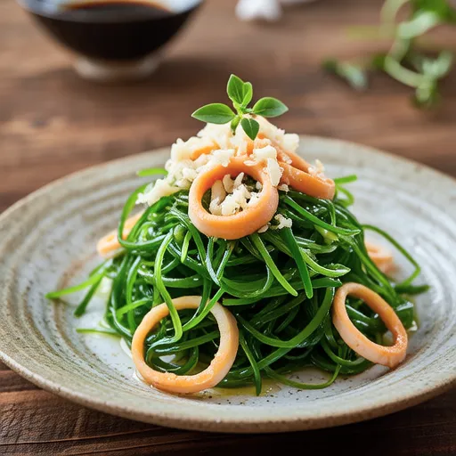 Seri and Chikuwa Mustard Salad