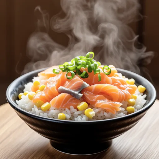 Salmon and Nori Tsukudani Rice