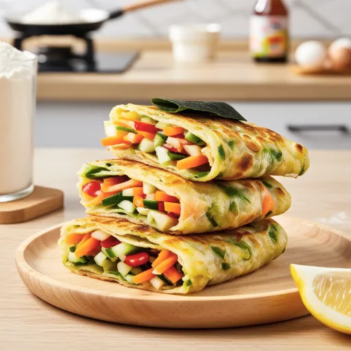Vegetable Tuna Pancakes