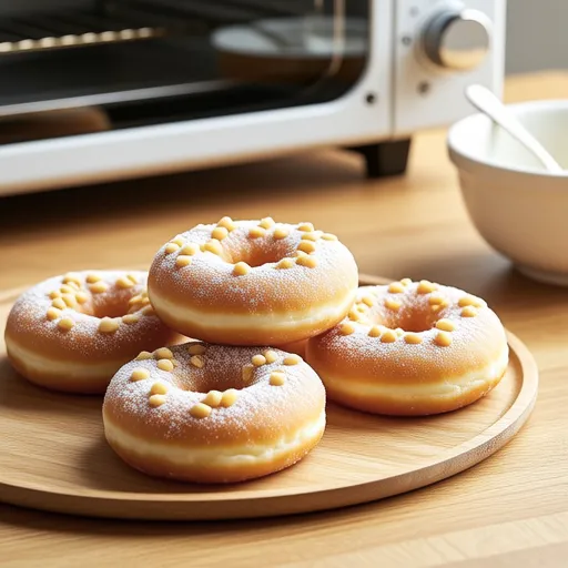 Tofu Donuts (Non-Fried)