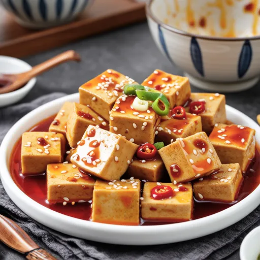 Easy Korean Braised Tofu (Dubu Jorim)