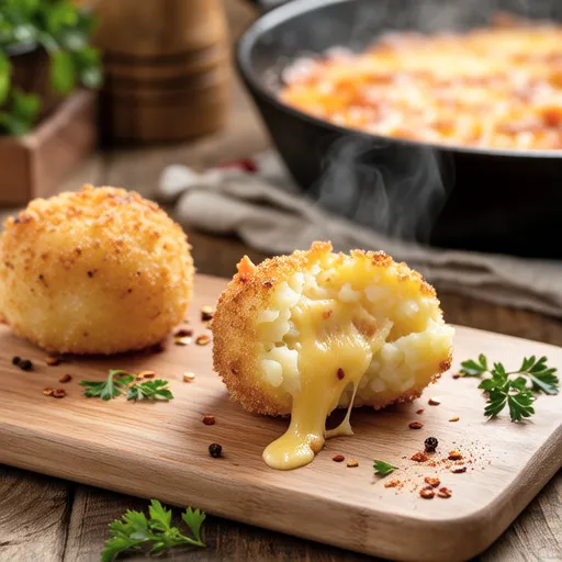 Cheesy Potato Balls