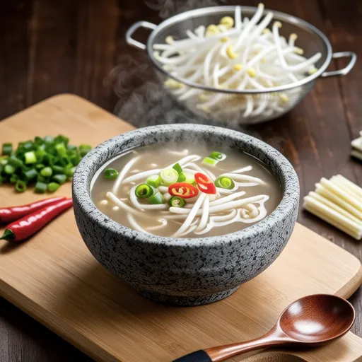 Simple and Spicy Bean Sprout Soup Recipe