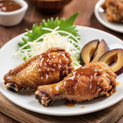 Chicken Thigh with Ume Mayo Sauce
