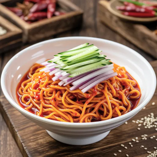 Quick and Easy Bibim Noodles