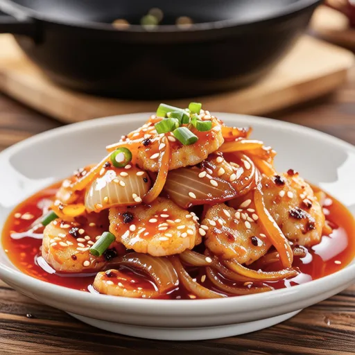 Simple Stir-fried Fish Cake