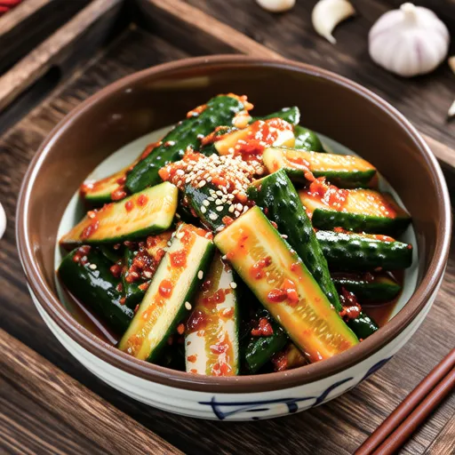 오이무침