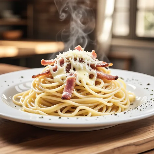 Arranged Carbonara