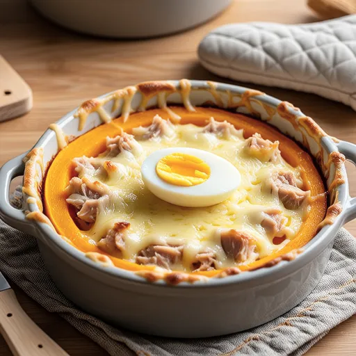 Pumpkin and Egg Cheese Bake