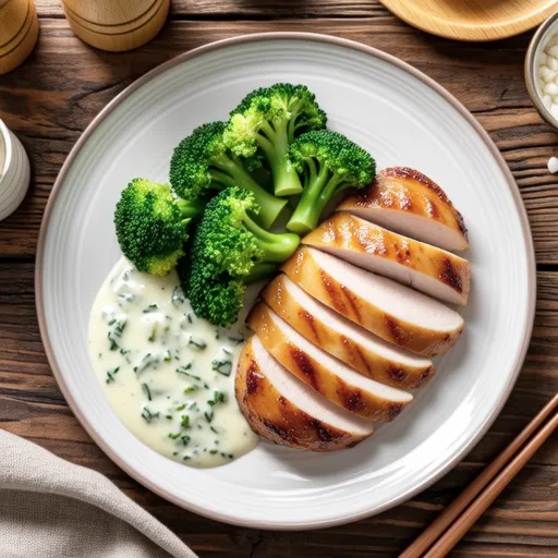 Steamed Chicken with Spicy Cod Roe and Green Onion Tartar Sauce