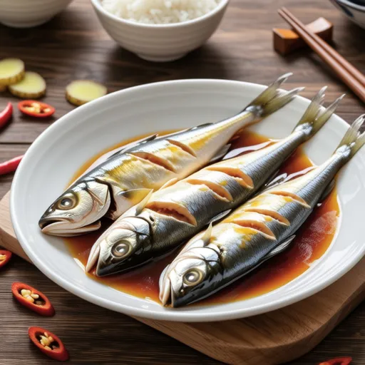 Basic Simmered Sardines with Ginger