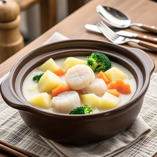 Scallop Cream Stew