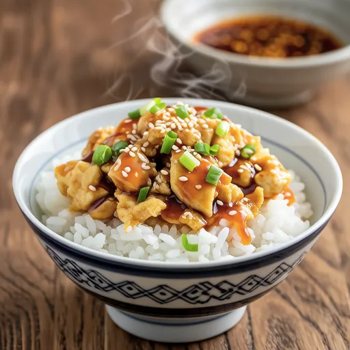 Japanese Egg Rice Bowl (Tenshinhan)