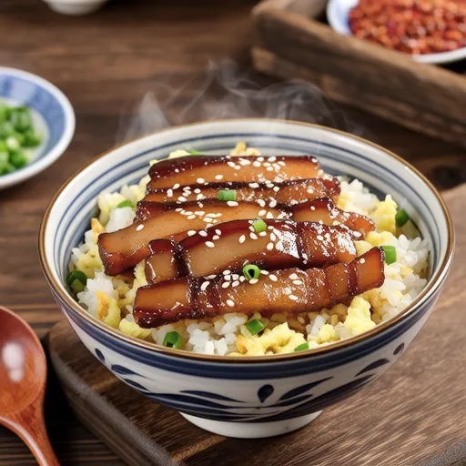Pork Belly Natto Fried Rice