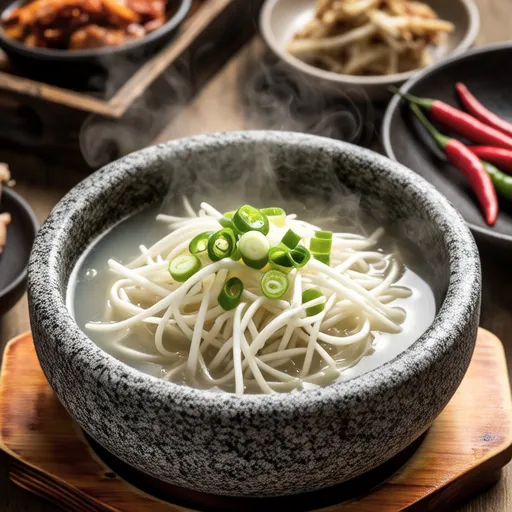 Simple Clear Soybean Sprout Soup
