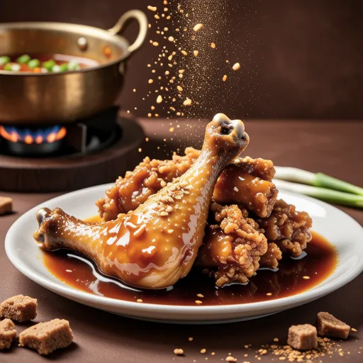 Crispy Chicken with Nurungji Powder