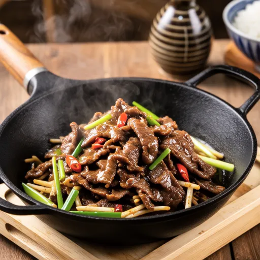 Spicy Stir-fried Beef Tripe